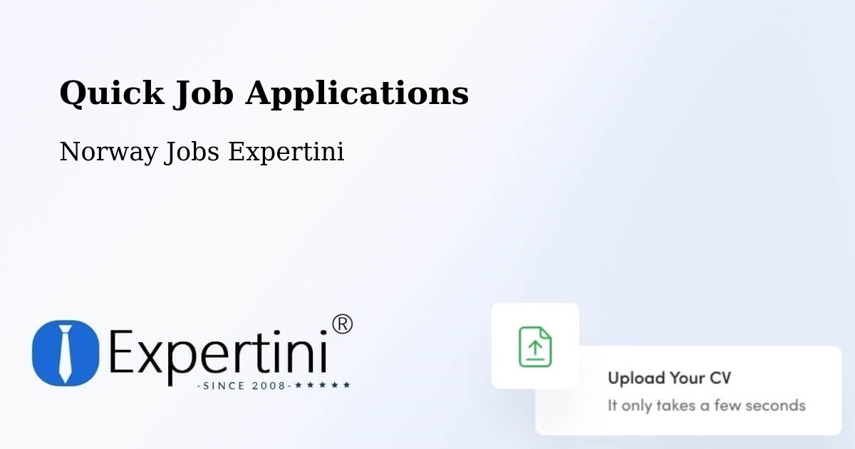 Quick Apply Feature – Notodden - Norway Jobs Expertini